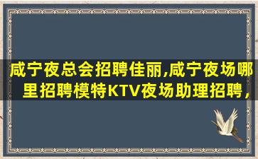 南充夜总会招聘